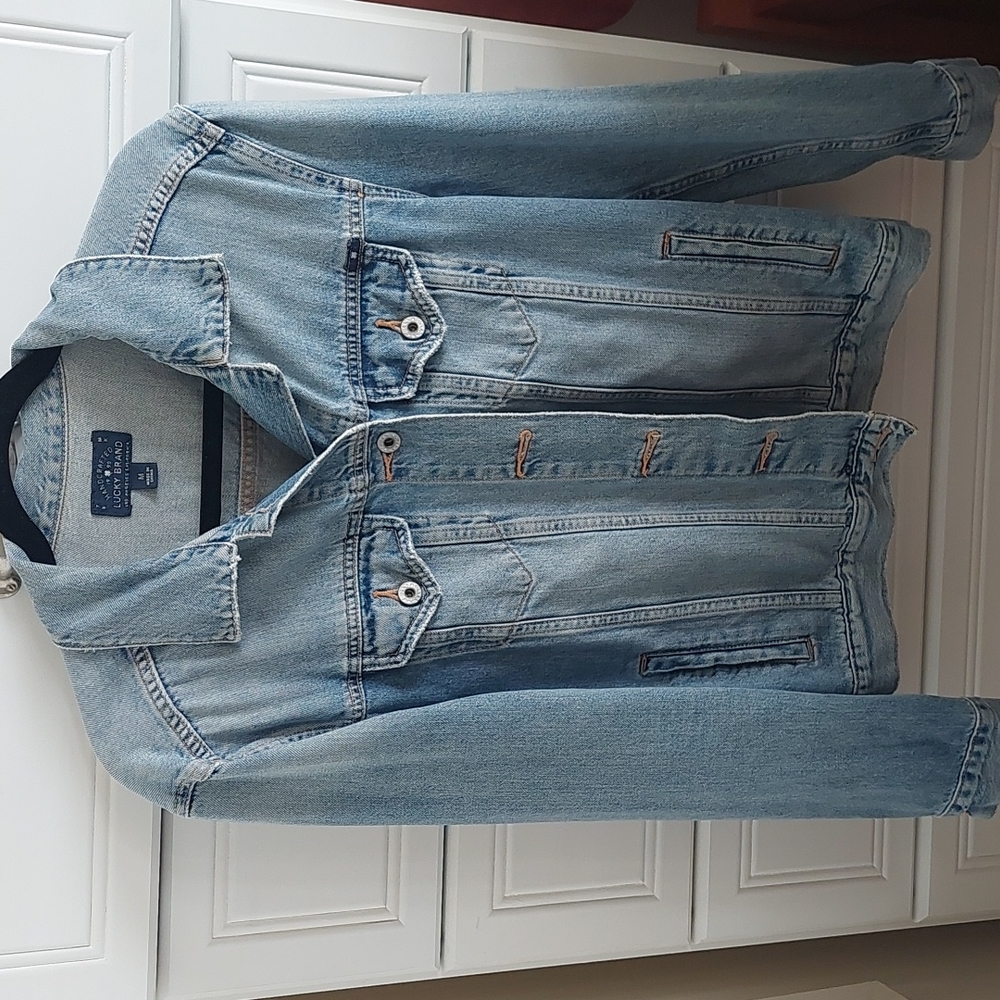Denim Jacket, Lucky Brand Size Medium
